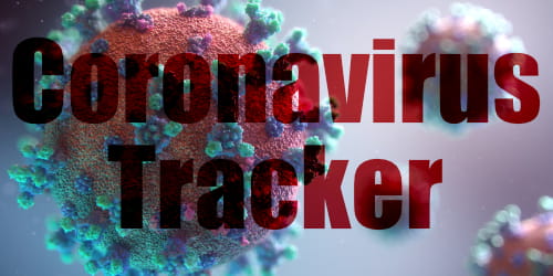 Picture 
                  containing the text 'Coronavirus Tracker'.